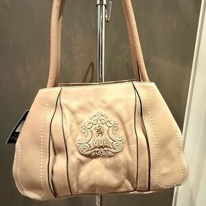 Chic Tan Shoulder Bag by Tentzione Due - NWT
